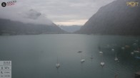 Archiv Foto Webcam Achensee: Blick vom Hotel Post am Achensee 07:00