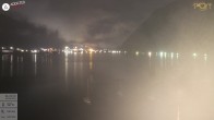 Archived image Webcam Achensee - View Hotel Post Pertisau 23:00