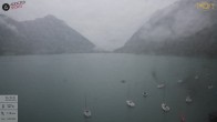 Archiv Foto Webcam Achensee: Blick vom Hotel Post am Achensee 09:00