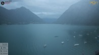 Archiv Foto Webcam Achensee: Blick vom Hotel Post am Achensee 19:00