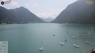 Archiv Foto Webcam Achensee: Blick vom Hotel Post am Achensee 11:00