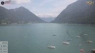 Archiv Foto Webcam Achensee: Blick vom Hotel Post am Achensee 13:00