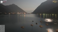 Archiv Foto Webcam Achensee: Blick vom Hotel Post am Achensee 23:00