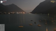 Archiv Foto Webcam Achensee: Blick vom Hotel Post am Achensee 01:00