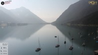 Archiv Foto Webcam Achensee: Blick vom Hotel Post am Achensee 07:00