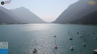 Archiv Foto Webcam Achensee: Blick vom Hotel Post am Achensee 09:00