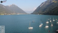 Archiv Foto Webcam Achensee: Blick vom Hotel Post am Achensee 17:00