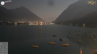 Archiv Foto Webcam Achensee: Blick vom Hotel Post am Achensee 01:00