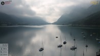 Archived image Webcam Achensee - View Hotel Post Pertisau 14:00