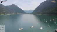 Archiv Foto Webcam Achensee: Blick vom Hotel Post am Achensee 11:00