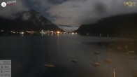 Archived image Webcam Achensee - View Hotel Post Pertisau 23:00