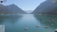 Archiv Foto Webcam Achensee: Blick vom Hotel Post am Achensee 11:00