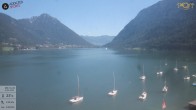 Archiv Foto Webcam Achensee: Blick vom Hotel Post am Achensee 13:00