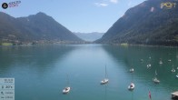 Archiv Foto Webcam Achensee: Blick vom Hotel Post am Achensee 11:00