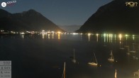 Archiv Foto Webcam Achensee: Blick vom Hotel Post am Achensee 23:00
