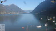 Archiv Foto Webcam Achensee: Blick vom Hotel Post am Achensee 15:00