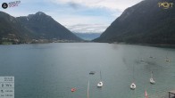 Archiv Foto Webcam Achensee: Blick vom Hotel Post am Achensee 13:00