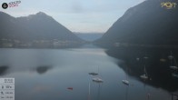 Archiv Foto Webcam Achensee: Blick vom Hotel Post am Achensee 17:00