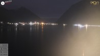 Archived image Webcam Achensee - View Hotel Post Pertisau 23:00