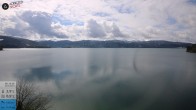 Archived image Webcam Lake Walchensee: View Hotel Karwendelblick 09:00
