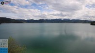 Archived image Webcam Lake Walchensee: View Hotel Karwendelblick 15:00