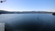 Archived image Webcam Lake Walchensee: View Hotel Karwendelblick 06:00
