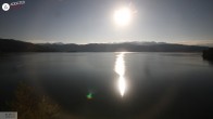 Archiv Foto Webcam Hotel Karwendelblick: Ausblick zum Walchensee 23:00