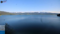 Archiv Foto Webcam Hotel Karwendelblick: Ausblick zum Walchensee 17:00