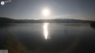 Archiv Foto Webcam Hotel Karwendelblick: Ausblick zum Walchensee 23:00