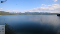 Archived image Webcam Lake Walchensee: View Hotel Karwendelblick 17:00