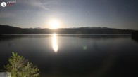 Archiv Foto Webcam Hotel Karwendelblick: Ausblick zum Walchensee 23:00