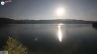 Archiv Foto Webcam Hotel Karwendelblick: Ausblick zum Walchensee 01:00