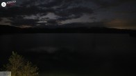 Archiv Foto Webcam Hotel Karwendelblick: Ausblick zum Walchensee 23:00