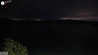 Archiv Foto Webcam Hotel Karwendelblick: Ausblick zum Walchensee 23:00