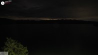 Archiv Foto Webcam Hotel Karwendelblick: Ausblick zum Walchensee 01:00