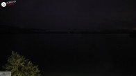 Archiv Foto Webcam Hotel Karwendelblick: Ausblick zum Walchensee 23:00