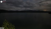 Archiv Foto Webcam Hotel Karwendelblick: Ausblick zum Walchensee 23:00