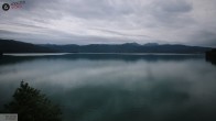 Archiv Foto Webcam Hotel Karwendelblick: Ausblick zum Walchensee 19:00