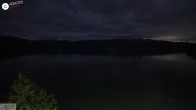 Archived image Webcam Lake Walchensee: View Hotel Karwendelblick 23:00