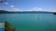 Archiv Foto Webcam Hotel Karwendelblick: Ausblick zum Walchensee 13:00