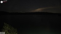 Archiv Foto Webcam Hotel Karwendelblick: Ausblick zum Walchensee 01:00