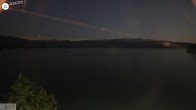 Archiv Foto Webcam Hotel Karwendelblick: Ausblick zum Walchensee 23:00