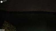 Archiv Foto Webcam Hotel Karwendelblick: Ausblick zum Walchensee 01:00