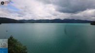 Archiv Foto Webcam Hotel Karwendelblick: Ausblick zum Walchensee 15:00