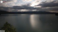 Archiv Foto Webcam Hotel Karwendelblick: Ausblick zum Walchensee 23:00