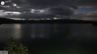 Archiv Foto Webcam Hotel Karwendelblick: Ausblick zum Walchensee 23:00