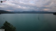 Archiv Foto Webcam Hotel Karwendelblick: Ausblick zum Walchensee 19:00