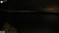Archiv Foto Webcam Hotel Karwendelblick: Ausblick zum Walchensee 23:00