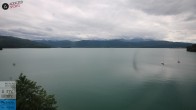 Archiv Foto Webcam Hotel Karwendelblick: Ausblick zum Walchensee 13:00
