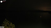 Archiv Foto Webcam Hotel Karwendelblick: Ausblick zum Walchensee 23:00